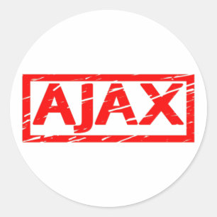 Sticker Rond Timbre Ajax