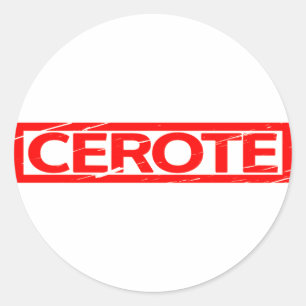 Sticker Rond Timbre de certificat