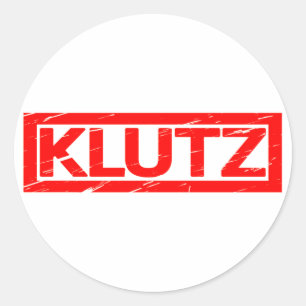 Sticker Rond Timbre de Klutz