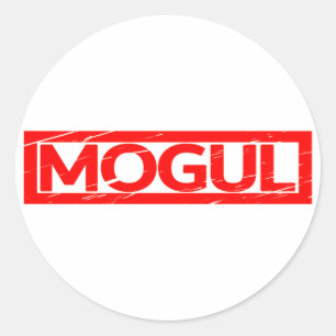 Sticker Rond Timbre de Mogul