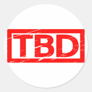 Sticker Rond Timbre de TBD