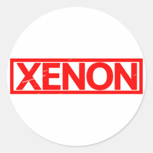 Sticker Rond Timbre de xénon