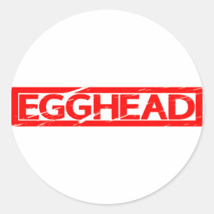 Sticker Rond Timbre d'Egghead