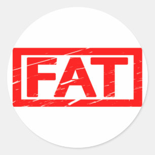 Sticker Rond Timbre gras