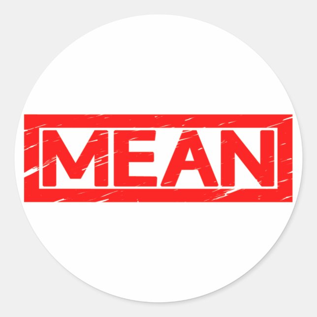 Sticker Rond Timbre moyen (Devant)