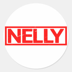 Sticker Rond Timbre Nelly