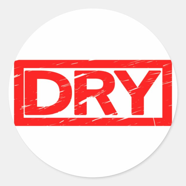 Sticker Rond Timbre sec (Devant)