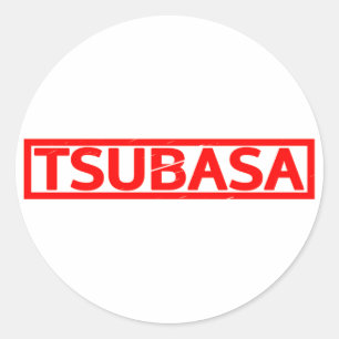 Sticker Rond Timbre Tsubasa
