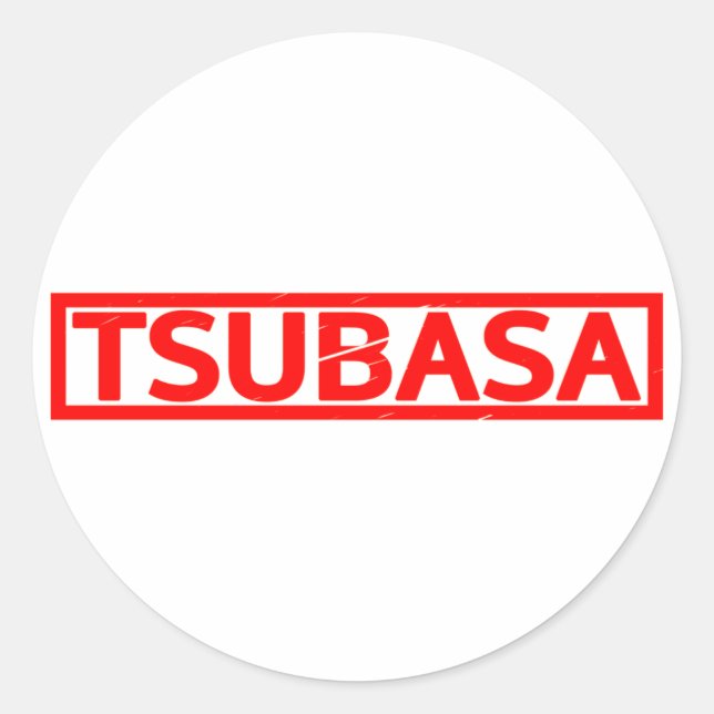 Sticker Rond Timbre Tsubasa (Devant)