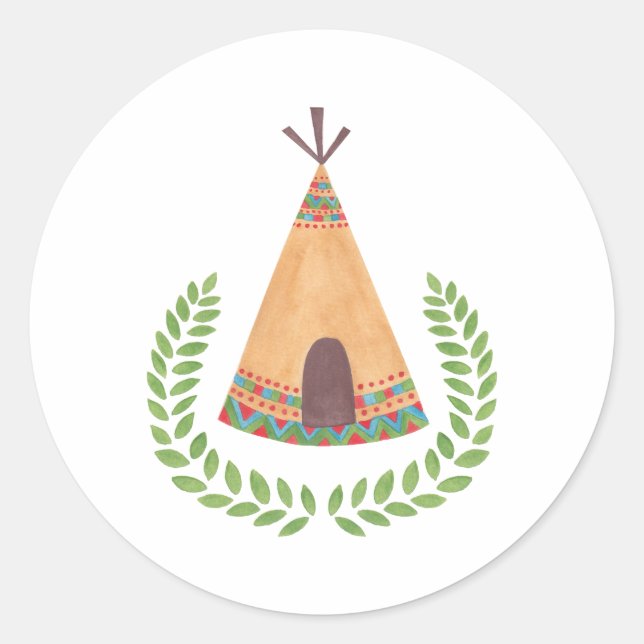 Sticker Rond Tipi (Devant)