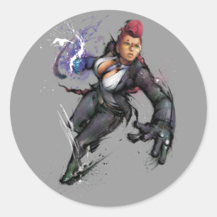 Sticker Rond Tiret de vipère