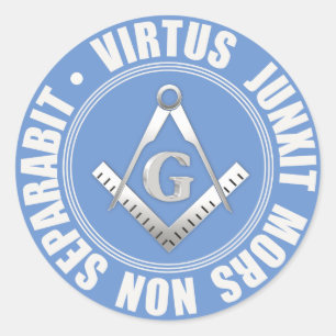 Sticker Rond Titulaire d'un passeport du symbole Massymbol