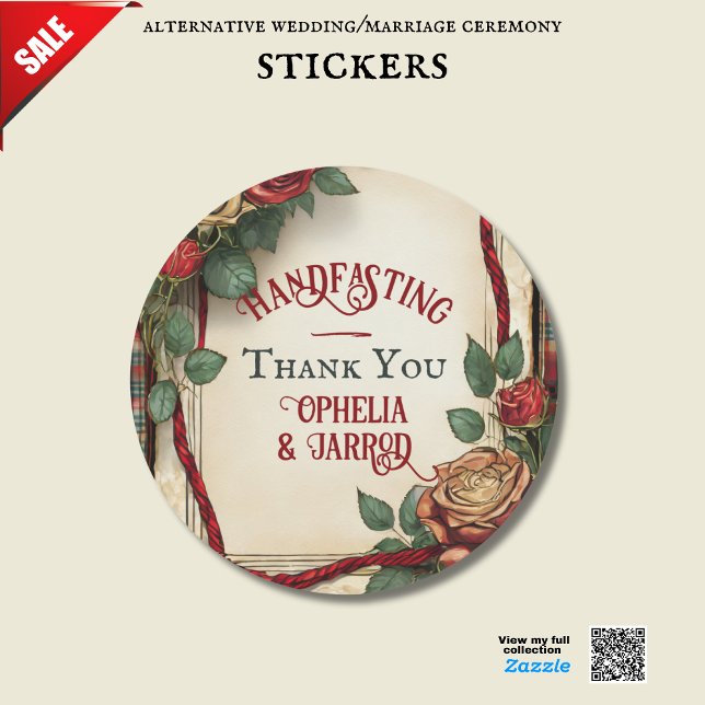 STICKER ROND TITULAIRES À MANIPULATION TARTAN POUR FAVORISER LE (Créateur téléchargé)