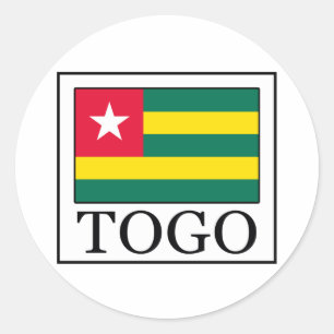 Sticker Rond Togo