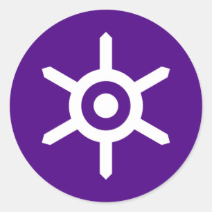 Sticker Rond Tokyo, Japon