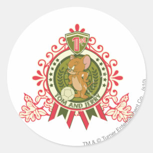 Sticker Rond Tom et Jerry 1re Place 3