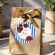 Tomate Ciao bella faveur de shower de mariage ital