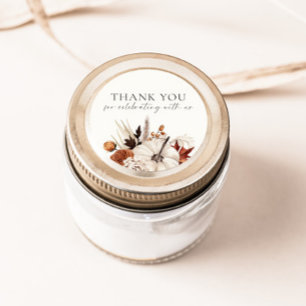 Sticker Rond Tombez amoureux de la citrouille neutre