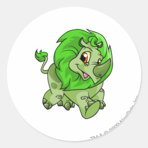 Sticker Rond Tonu Green