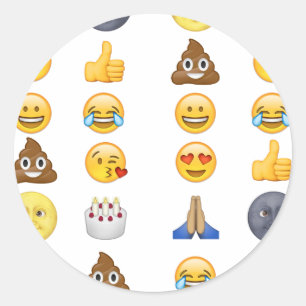Sticker Rond Top collection émoji
