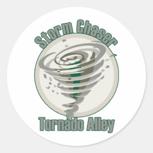 Sticker Rond Tornado Alley