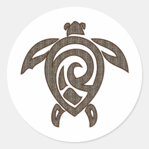 Sticker Rond Tortue-SHELL-copie