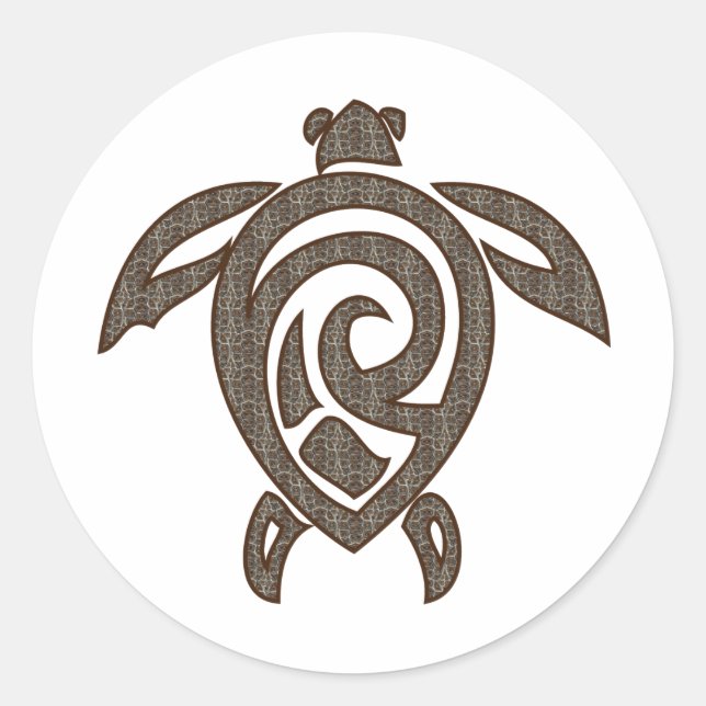 Sticker Rond Tortue-SHELL-copie (Devant)