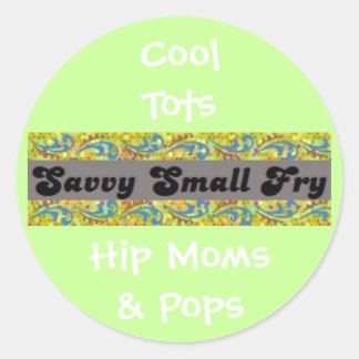 Sticker Rond Tots cool, Moms Hip & Pops