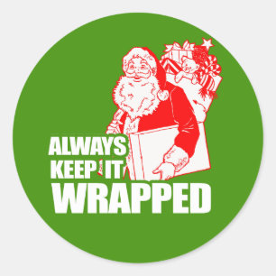STICKER ROND TOUJOURS LE MAINTENIR ENFONCÉ