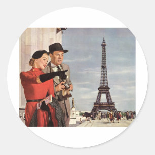 Sticker Rond Tour Eiffel