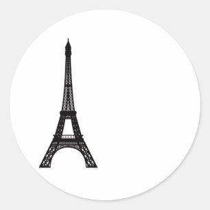 Sticker Rond Tour Eiffel Paris