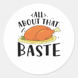 Sticker Rond Tout À Propos De Cette Conception Baste Pour Thank