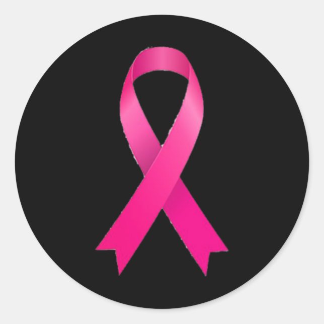 Sticker Rond Toutes les actions de sensibilisation au cancer Jo (Devant)