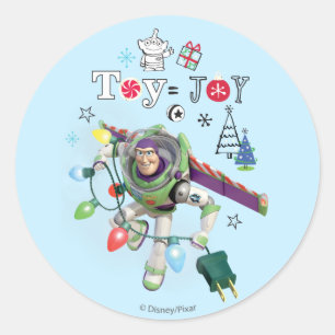 Sticker Rond Toy Story Jouet = Joie