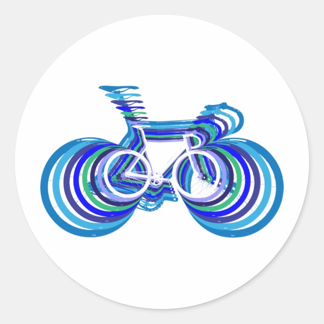 Sticker Rond Track Bike sc (Devant)