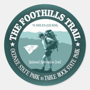 Sticker Rond Trail Foothills
