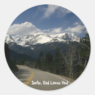 Sticker Rond Trail Ridge Road, Rocky Mountain National Park, CO