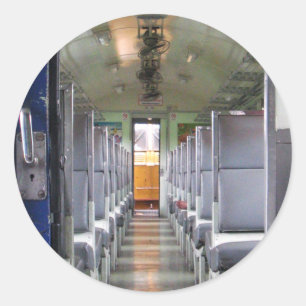 Sticker Rond Train Carriage Thaïlande ... Asie du Sud-Est