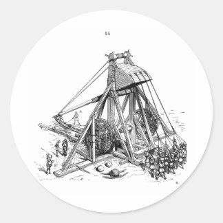 Sticker Rond trébuchet