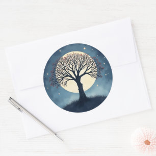 Sticker Rond Tree of Life