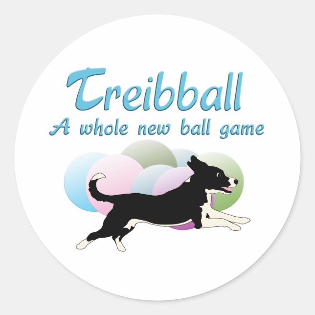 Sticker Rond Treibball (Devant)