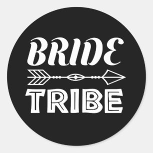 Sticker Rond Tribu de la mariée