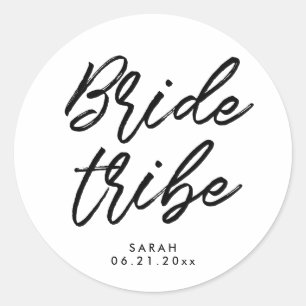 Sticker Rond Tribu des mariées modernes