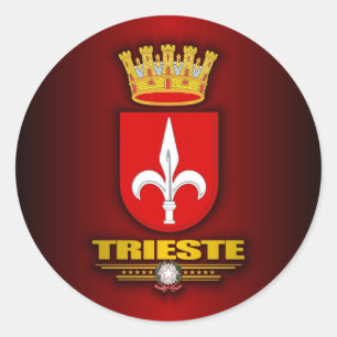 Sticker Rond Trieste