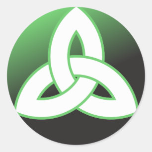 Sticker Rond Trinity Celtique