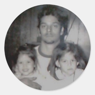 Sticker Rond trio roberts