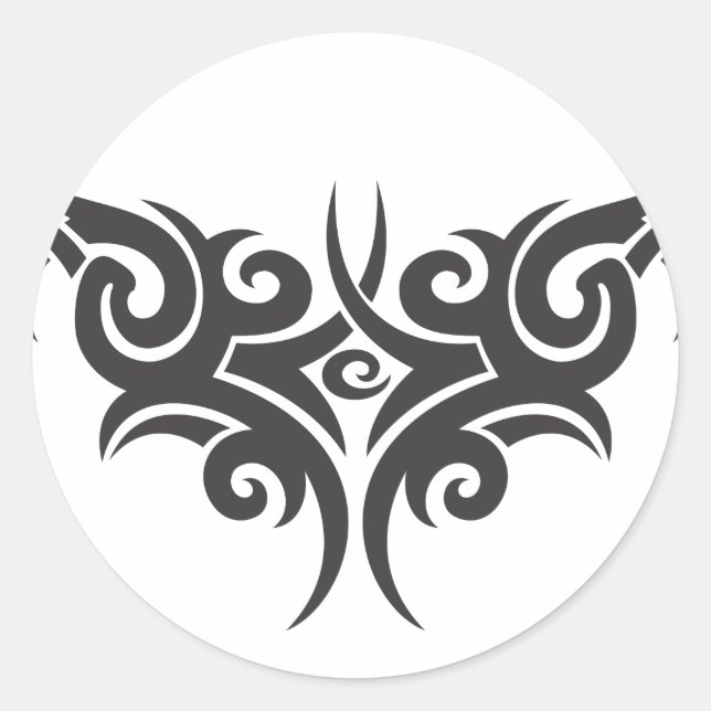 Sticker Rond trivectoriel-clipart-5 (Devant)