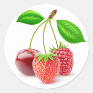 Sticker Rond Trois baies