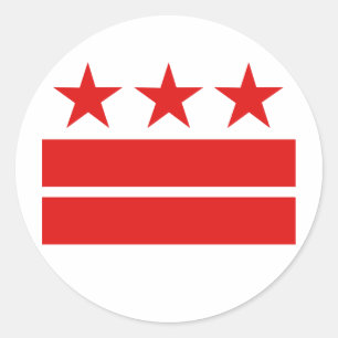 Sticker Rond Trois Étoiles 2 bars