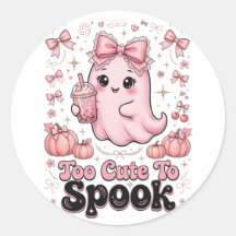 Trop mignon pour effrayer T-shirt Halloween fantôm